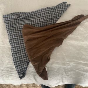 Beaton linen neck scarfs